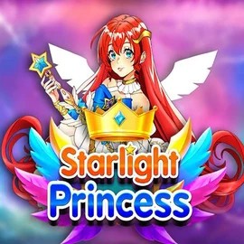 Starlight Princess slot logo by Pragmatic Play at Loyal Casino